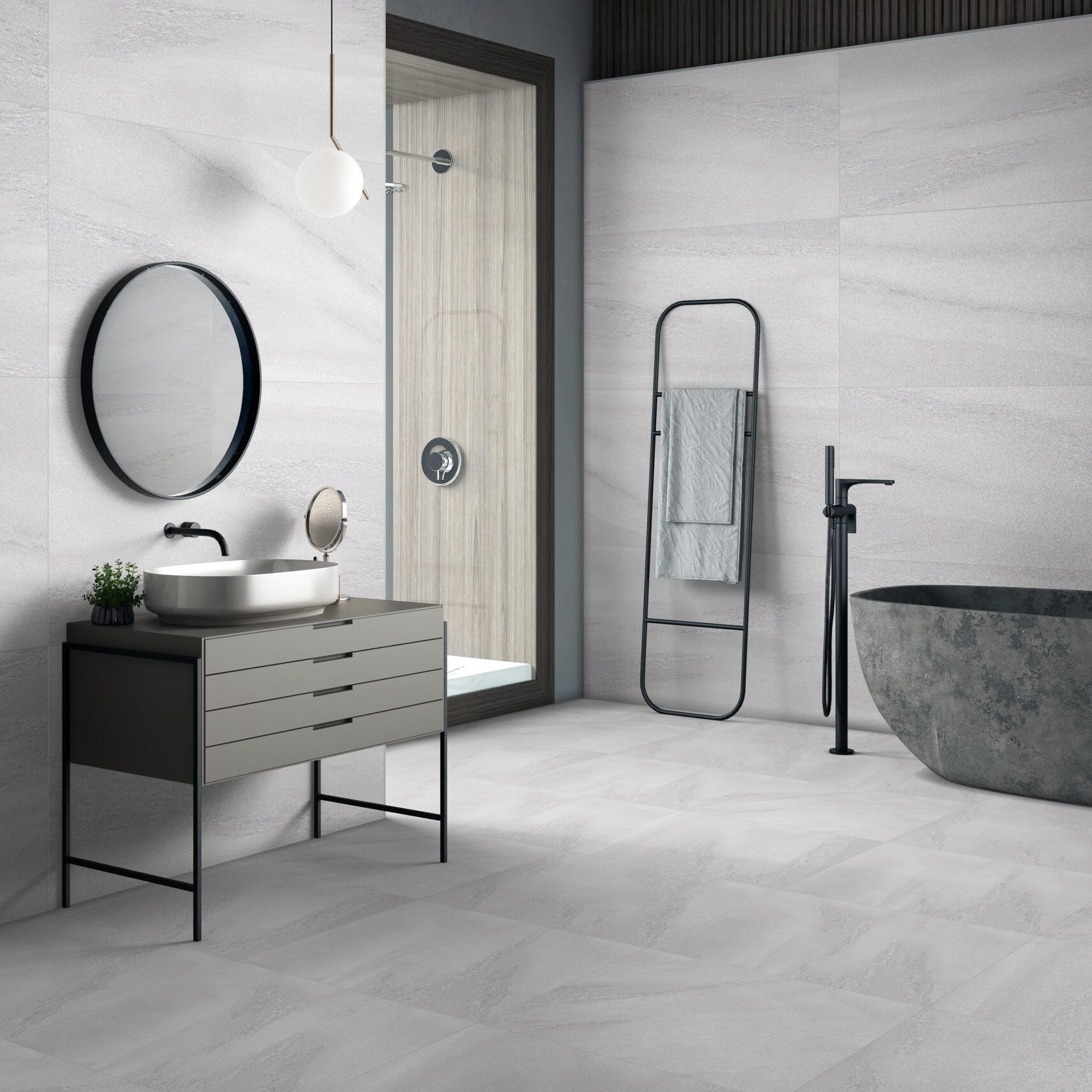 Dresano White Glazed Porcelain Tile - Image 3