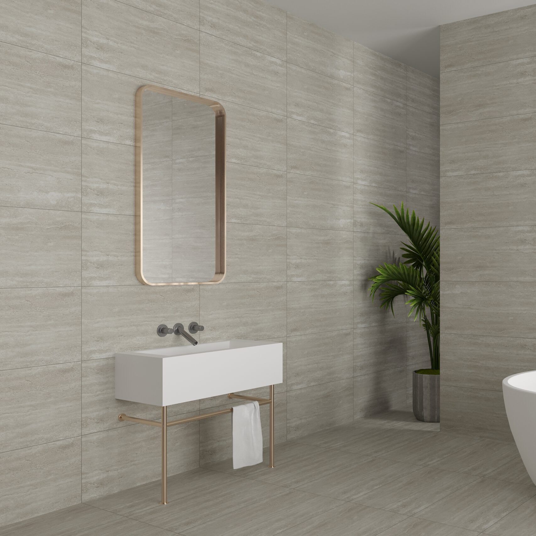 Seneca Smoke Matt Porcelain Tile