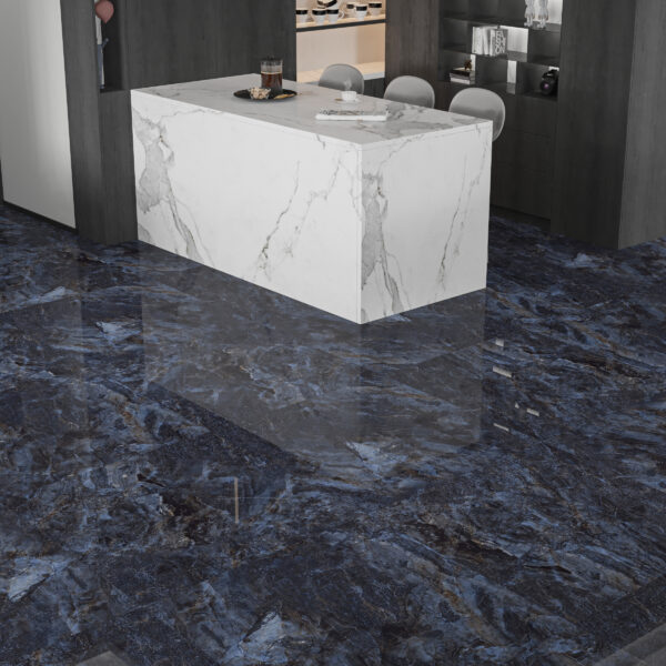 Cetara™ Blue Gloss Porcelain Tile