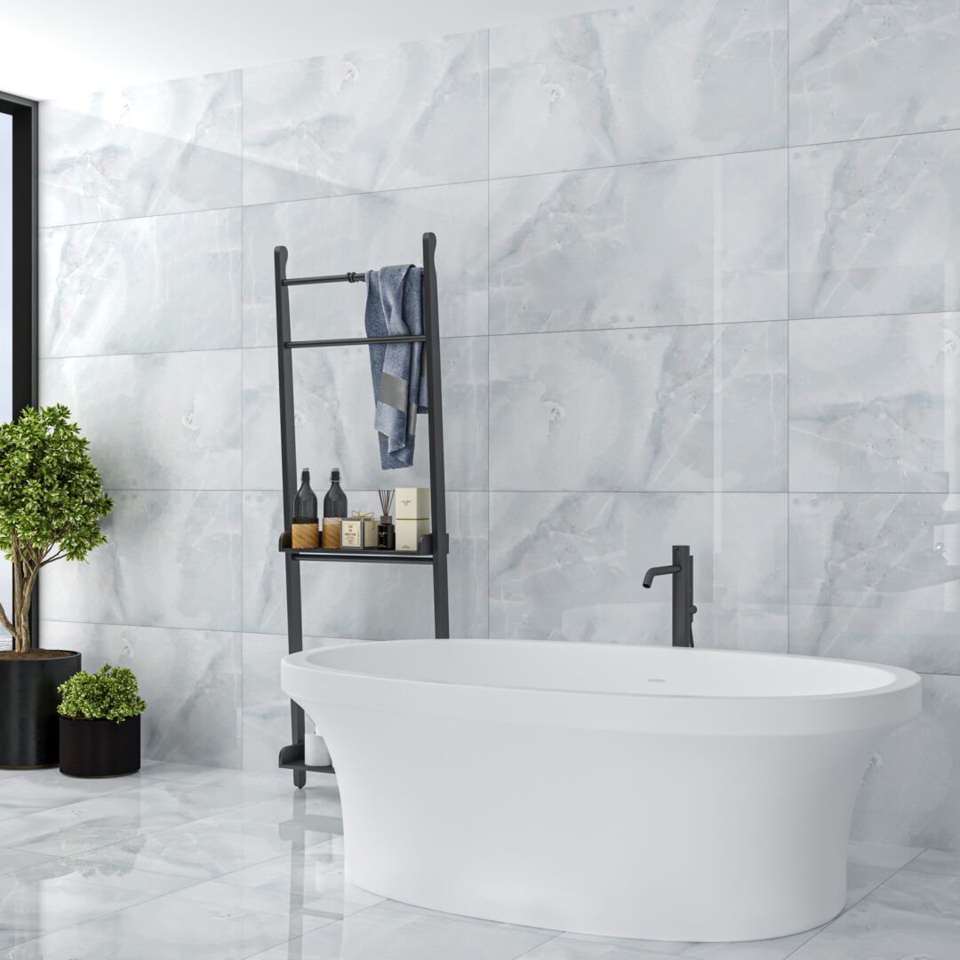 Pool Aqua Marble Porcelain Tile 60 x 120cm main image 1