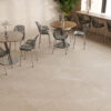 Noto Carving™ Crema Matt Porcelain Tile