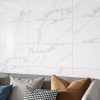 Siena Statuario™ White Polished Porcelain Tile