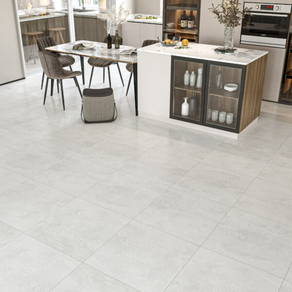 Sorrento™ White Glazed Porcelain Tile