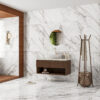 Veneto Calacatta™ White Polished Porcelain Tile