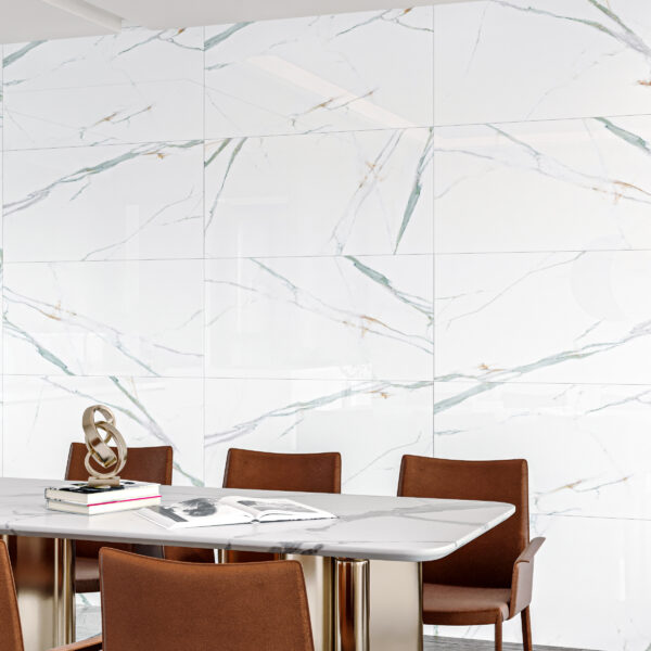 Vercelli™ Emerald Polished Porcelain Tile