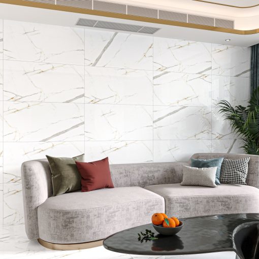 Vercelli Gold Polished Porcelain Tile