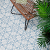 Hexagon Sky Satin Porcelain Tile