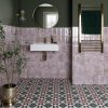 Clemence Orchid Gloss Ceramic Tile