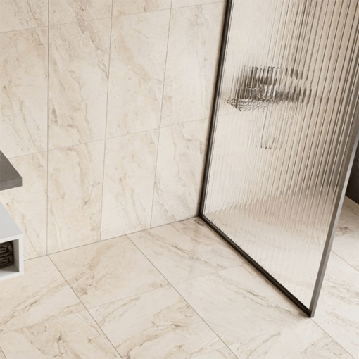 Lucia Cream Marble Effect Tile