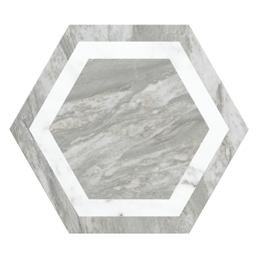 Hexagon Satin Porcelain Tile