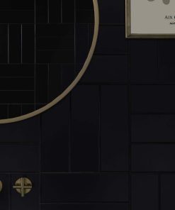 LUCIA NEGRO Black Matt Tiles