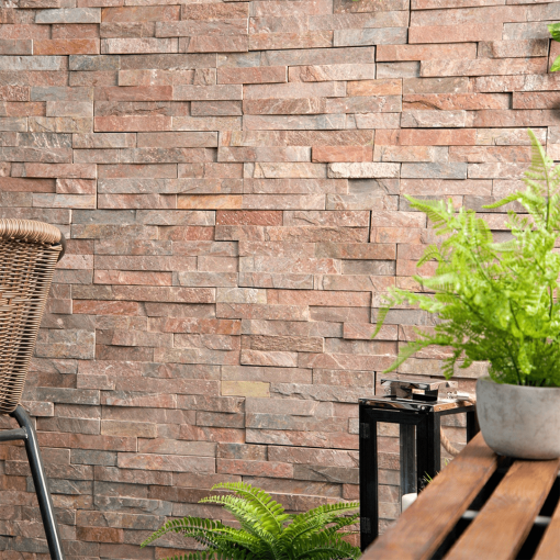 Ledgestone Copper Matt Slate Tile