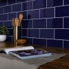 Liso Blue Gloss Ceramic Tile