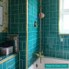 Velato Crackle Verde Azulado Green Metro Tiles