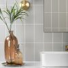 Liso Light Grey Gloss Ceramic Tile