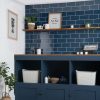 Royal Blue Gloss Metro Tiles