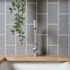 Liso Plata Grey Brillo Metro Tiles