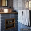 Liso Plata Grey Brillo Metro Tiles
