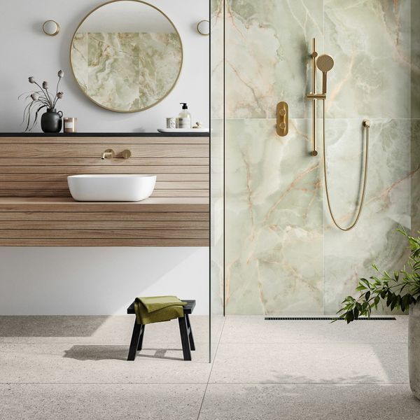 Metropolis Silver Stone Effect Tiles - Image 3