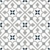 Matt Grey Patterned Floor Tiles