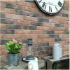 Red Brick Stone Effect Wall Tile