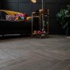Chocolate Wood Effect Porcelain Tile