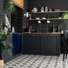 Asly Black Gloss Porcelain Tile