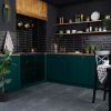 Asly Black Gloss Porcelain Tile