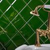 Heritage Green Bevelled Gloss Ceramic Tile