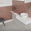 Powder Bevelled gloss Ceramic Tile