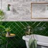 Moderno Victorian Green Bevelled Tiles