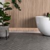 Detroit Dark Grey Matt Porcelain Tile