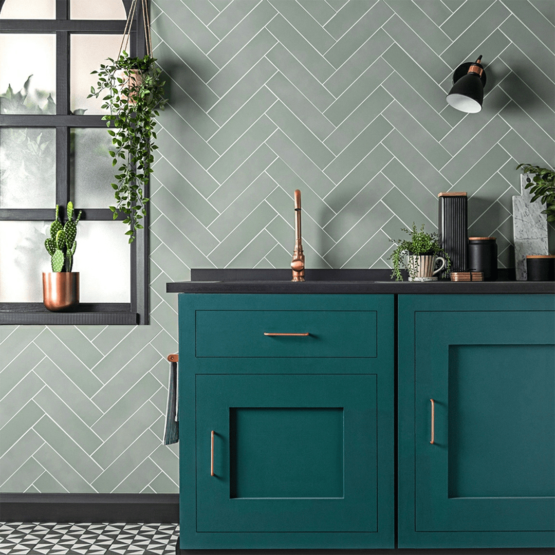 Detroit Green Tile
