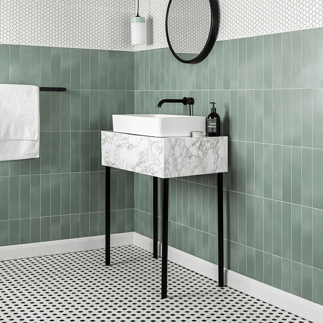 Detroit Green Tile