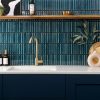 Vanilla Panel Blue Two Tone Mosaic