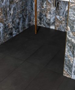 lounge matt black tiles