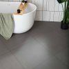 matt dark grey tiles