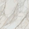 Gold White Matt Marble Effect Tile