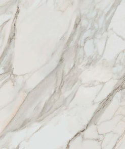 Gold White Matt Marble Effect Tile