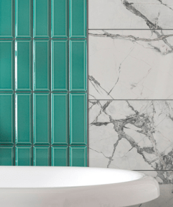 Azul Verde Metro Tiles