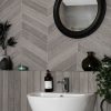 Grey Wood Effect Tile