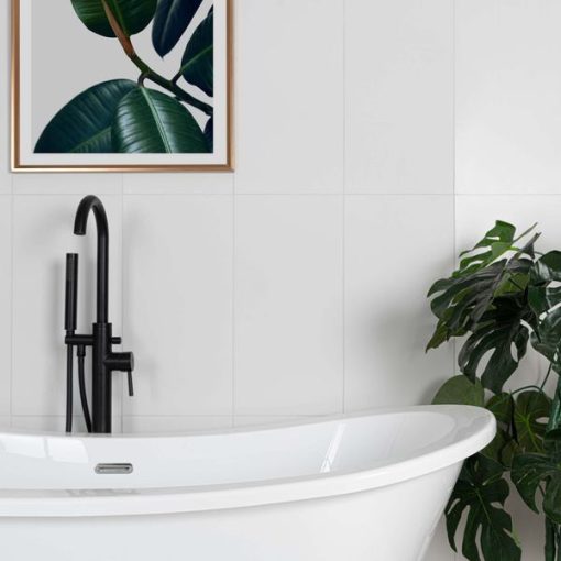 Alaska Mate White Matt Tile