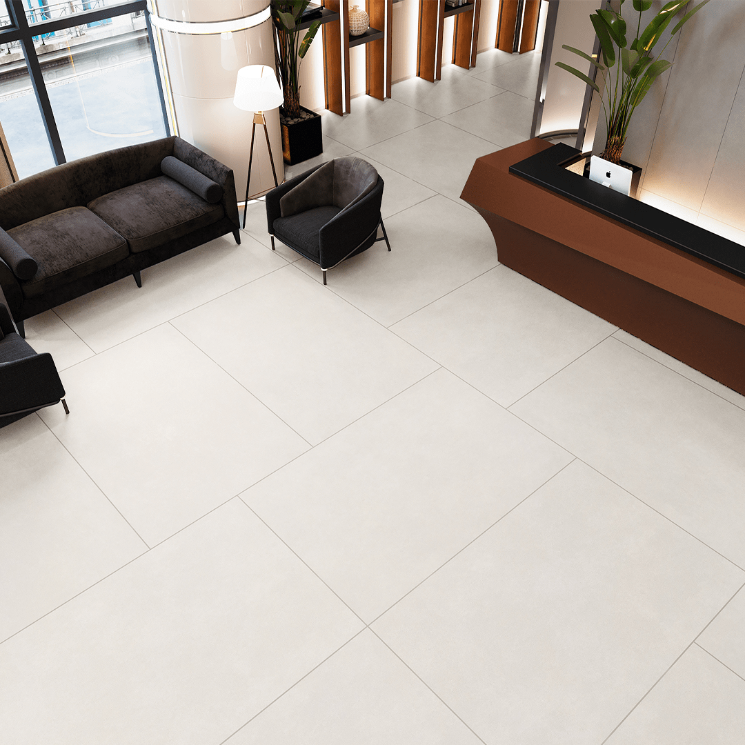 Puro Luxe White Matt Indoor Porcelain Tile