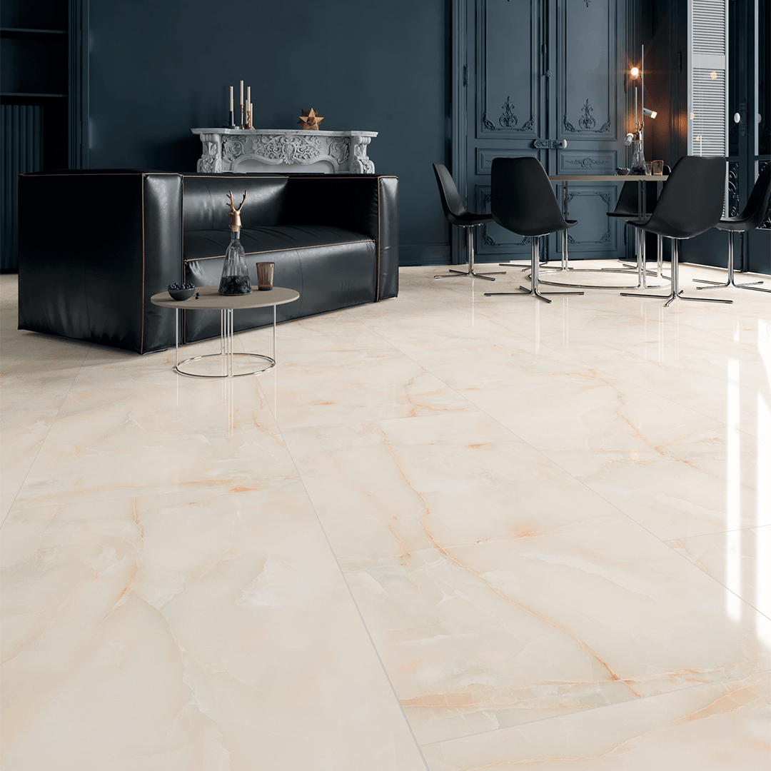 Brisa Onyx Polished Indoor Porcelain Tile